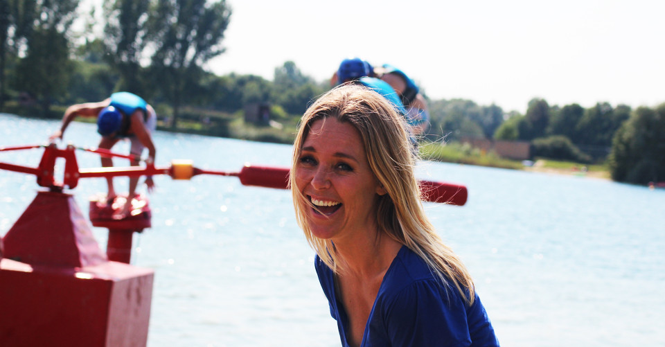 WipeOut Wytske Kenemans lachend