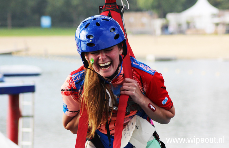 WipeOut hangende vrouw