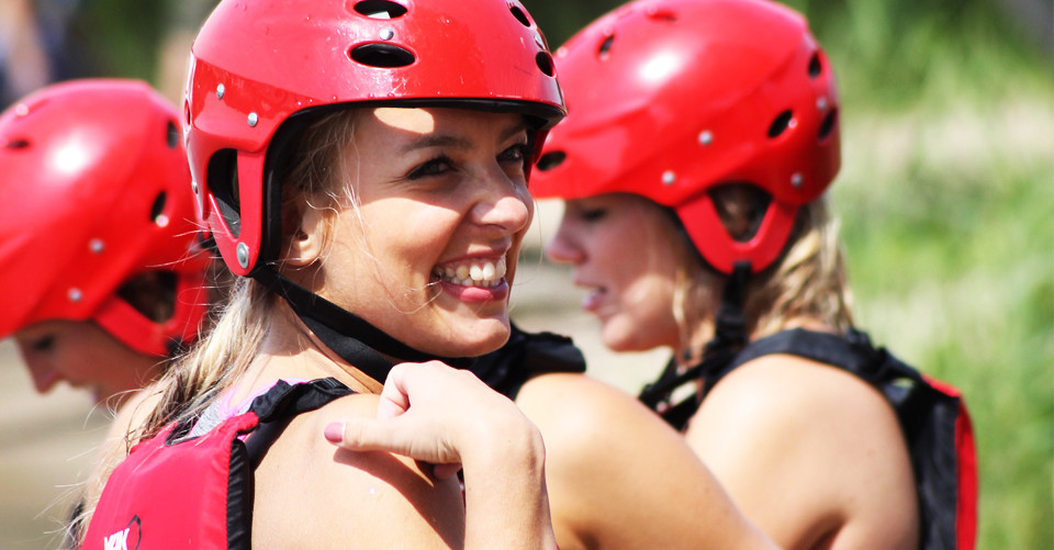 WipeOut lachende vrouw